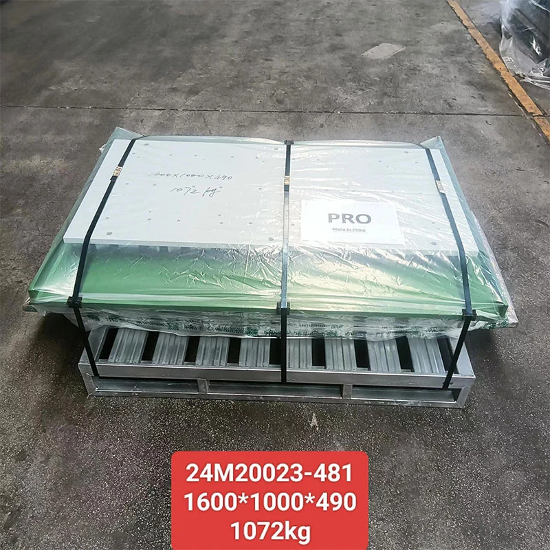 Blok Yapma Makinesi için Beton Kilitli Finişer Kalıbı